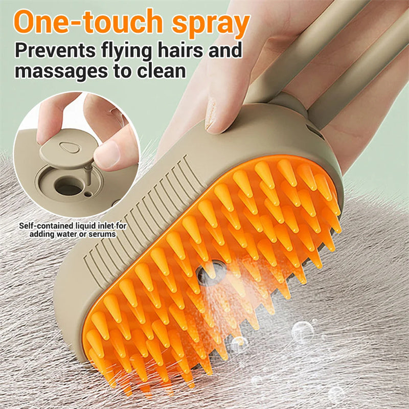 PawSoothe™ - Steamy Pet Brush