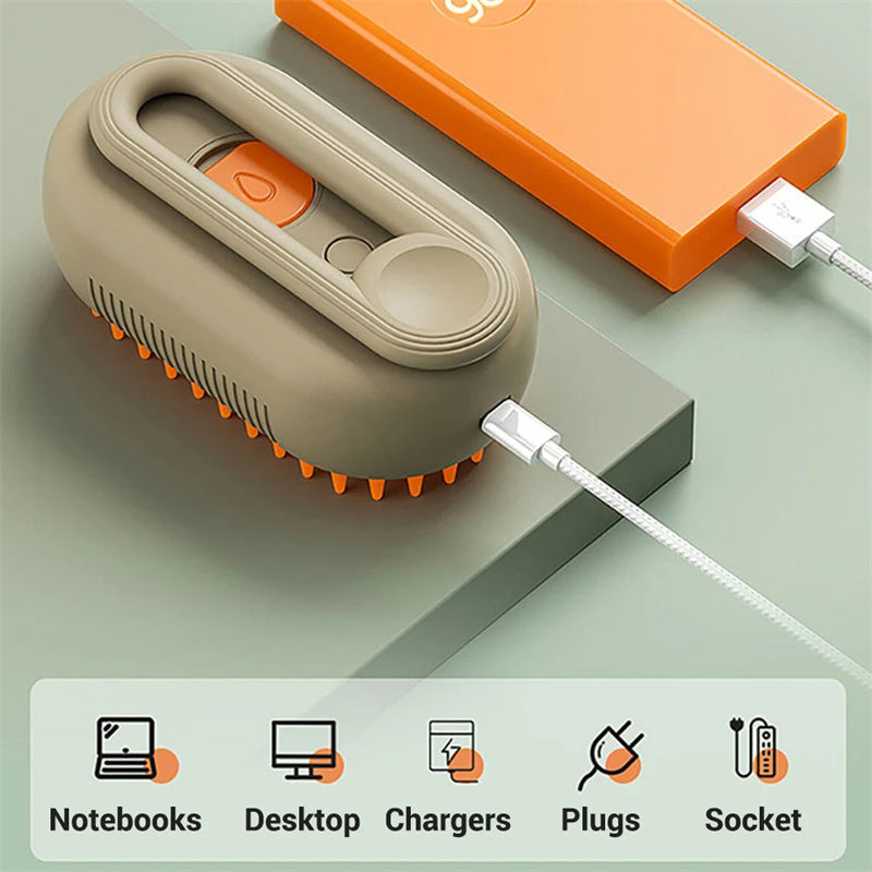 PawSoothe™ - Steamy Pet Brush