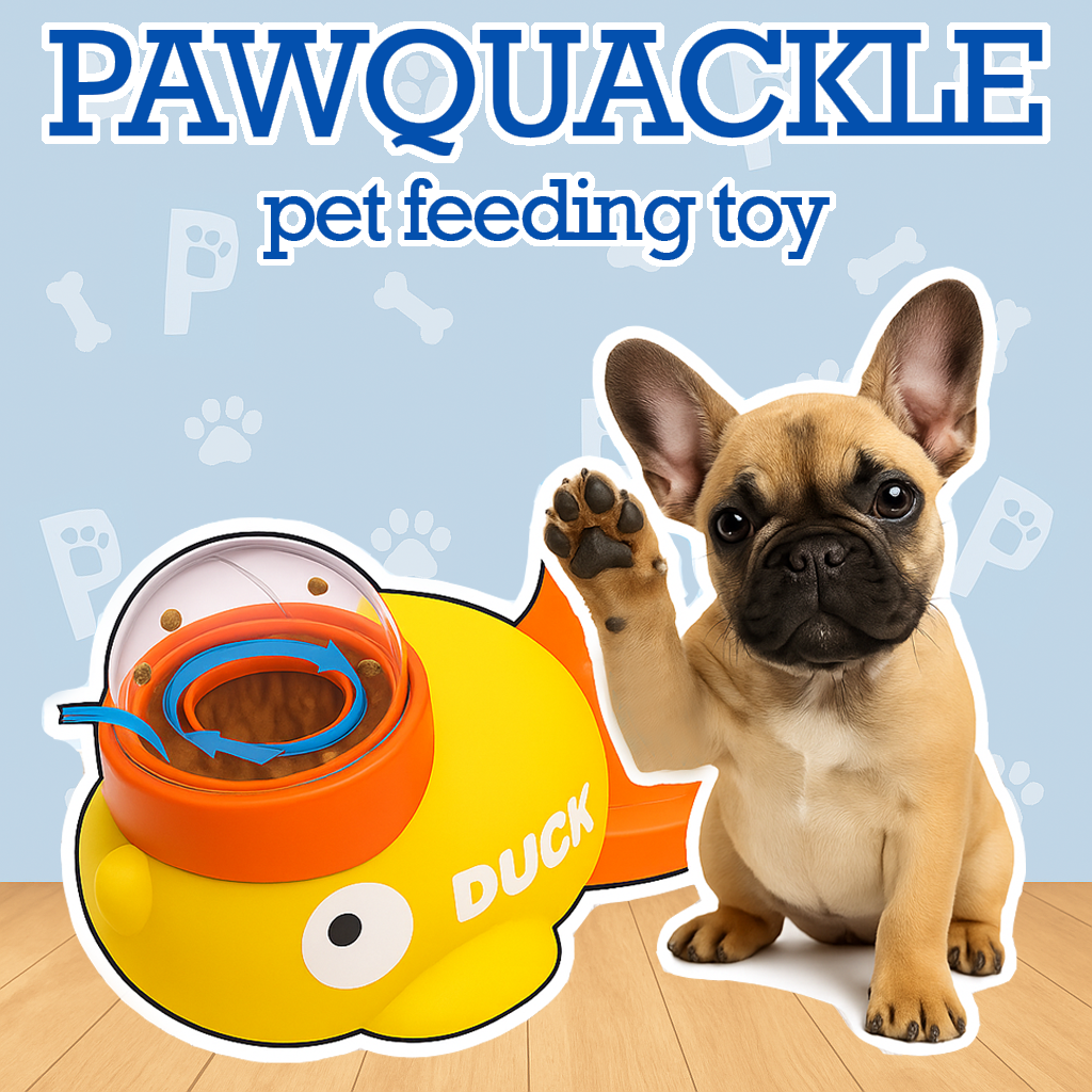 PawQuackle™ - Pet Feeding Toy