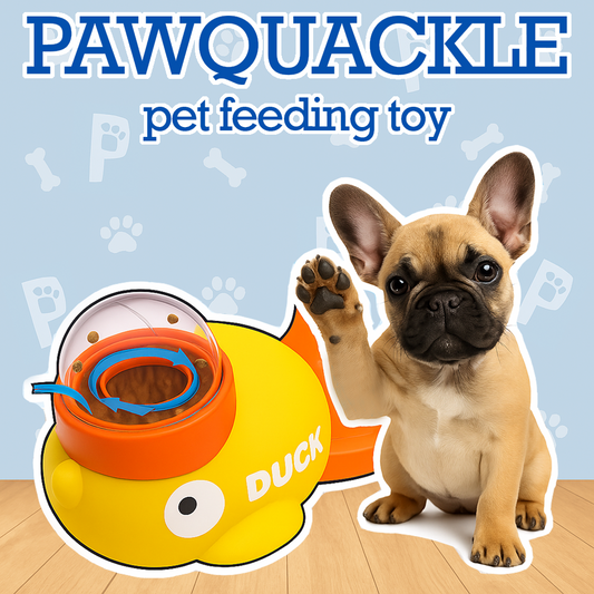 PawQuackle™ - Pet Feeding Toy