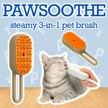 PawSoothe™ - Steamy Pet Brush