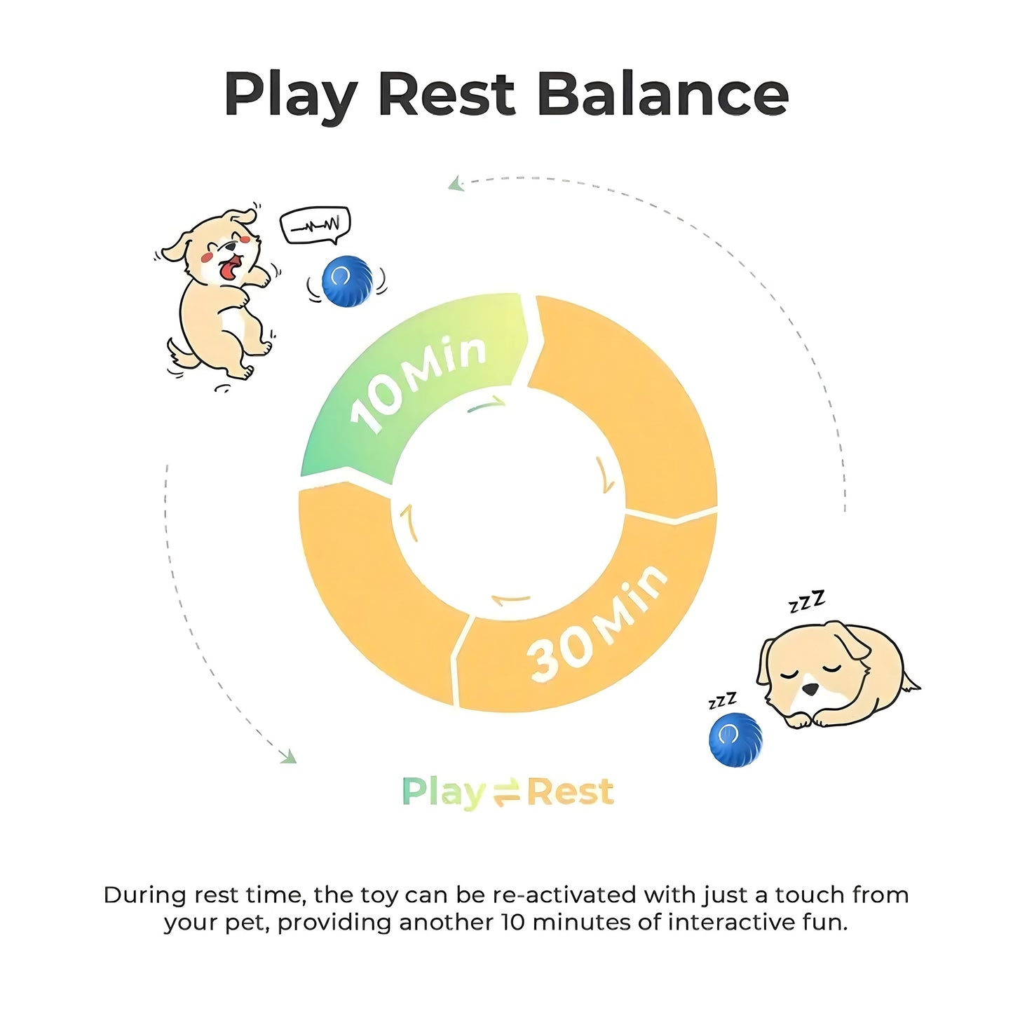 PawBounce™ - Interactive Pet Toy